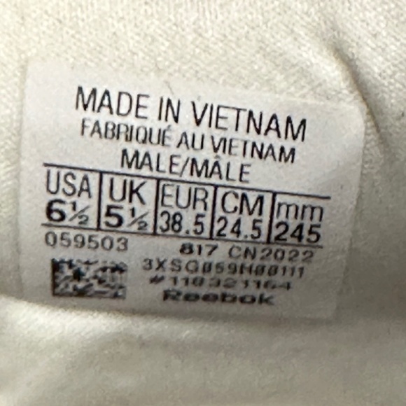 Reebok Extra Butter Classic Leather Shoes - Picture 8 of 8